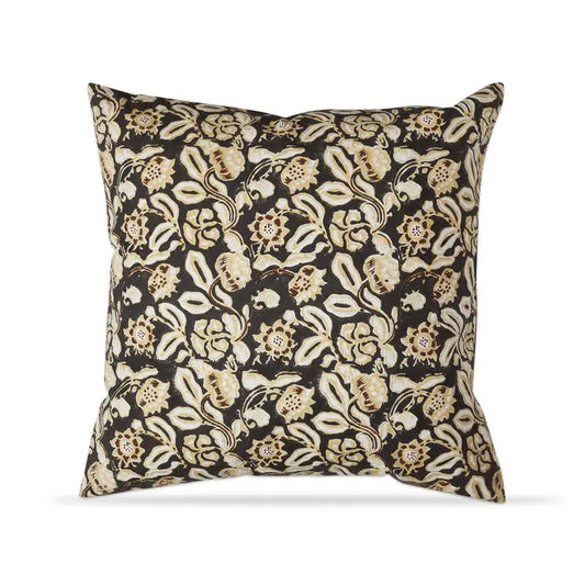 Brown Honeysuckle Pillow