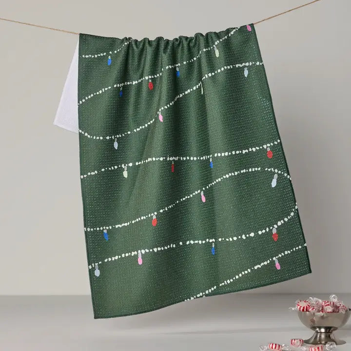 Holiday Geometry Kitchen Towels