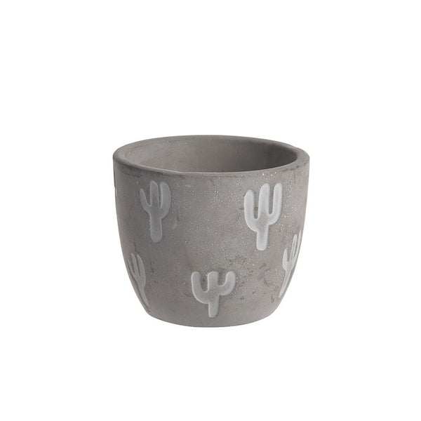 Cactus Cement Pot