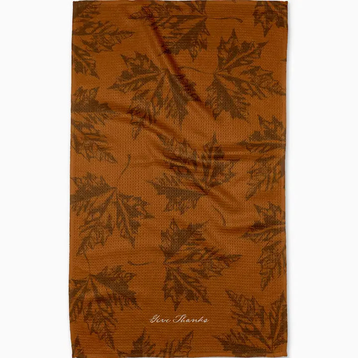 Fall Geometry Kitchen Towels