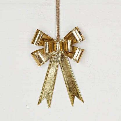 Metal Bow Ornament