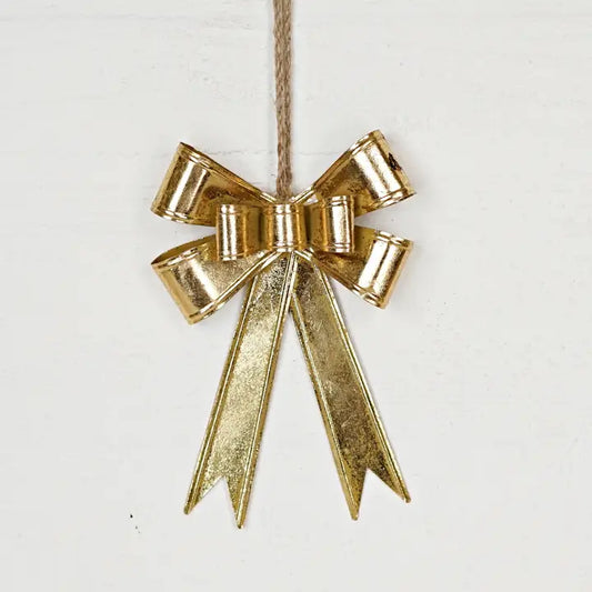 Metal Bow Ornament