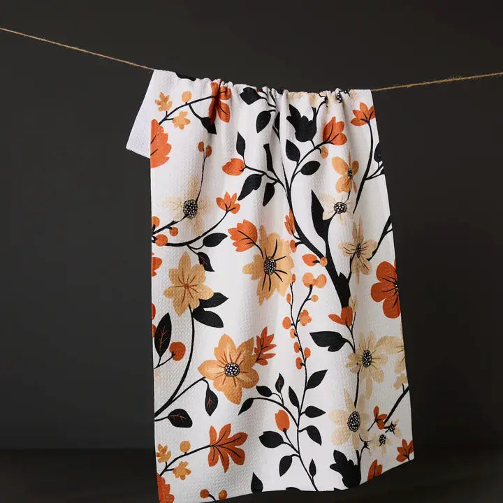 Fall Geometry Kitchen Towels