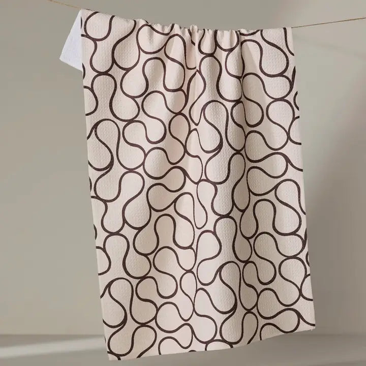 Spring Geometry Kitchen Towels