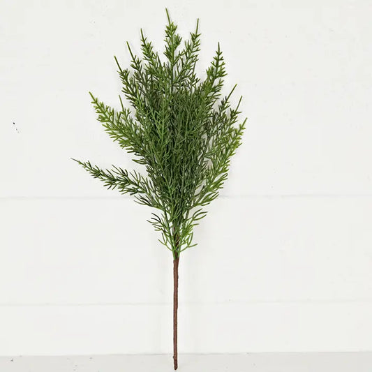 Soft Touch Evergreen Cedar Pine Pick