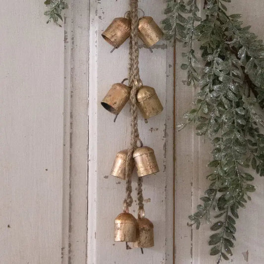 Mini Hanging Brass Bells