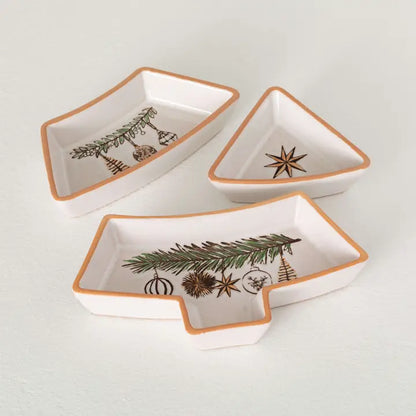 Scandi Christmas Tree Platter