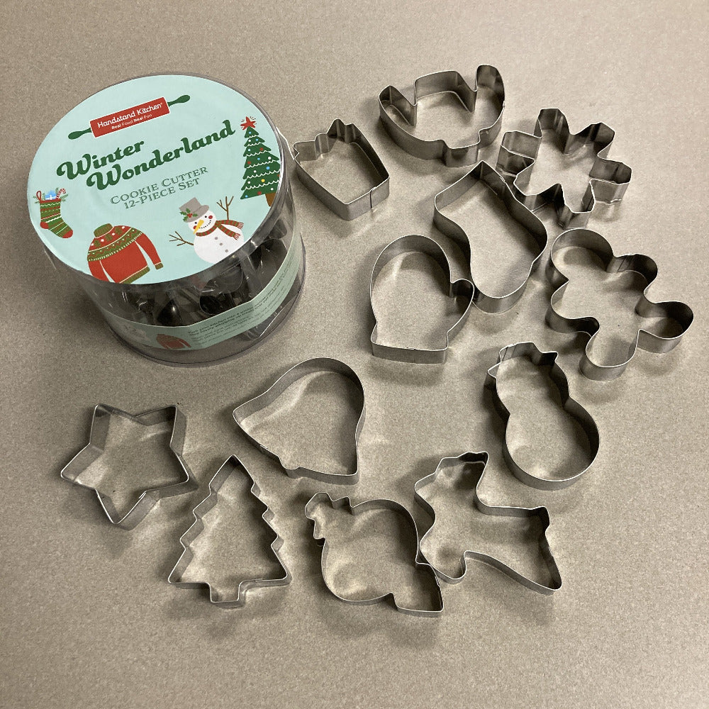 Winter Wonderland 12 Piece Cookie Cutter Set