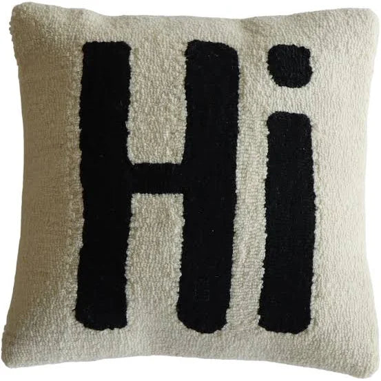 "Hi" Pillow