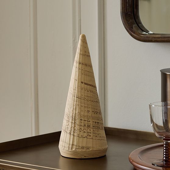 Ceramic Marbled Tabletop Tree Colletion