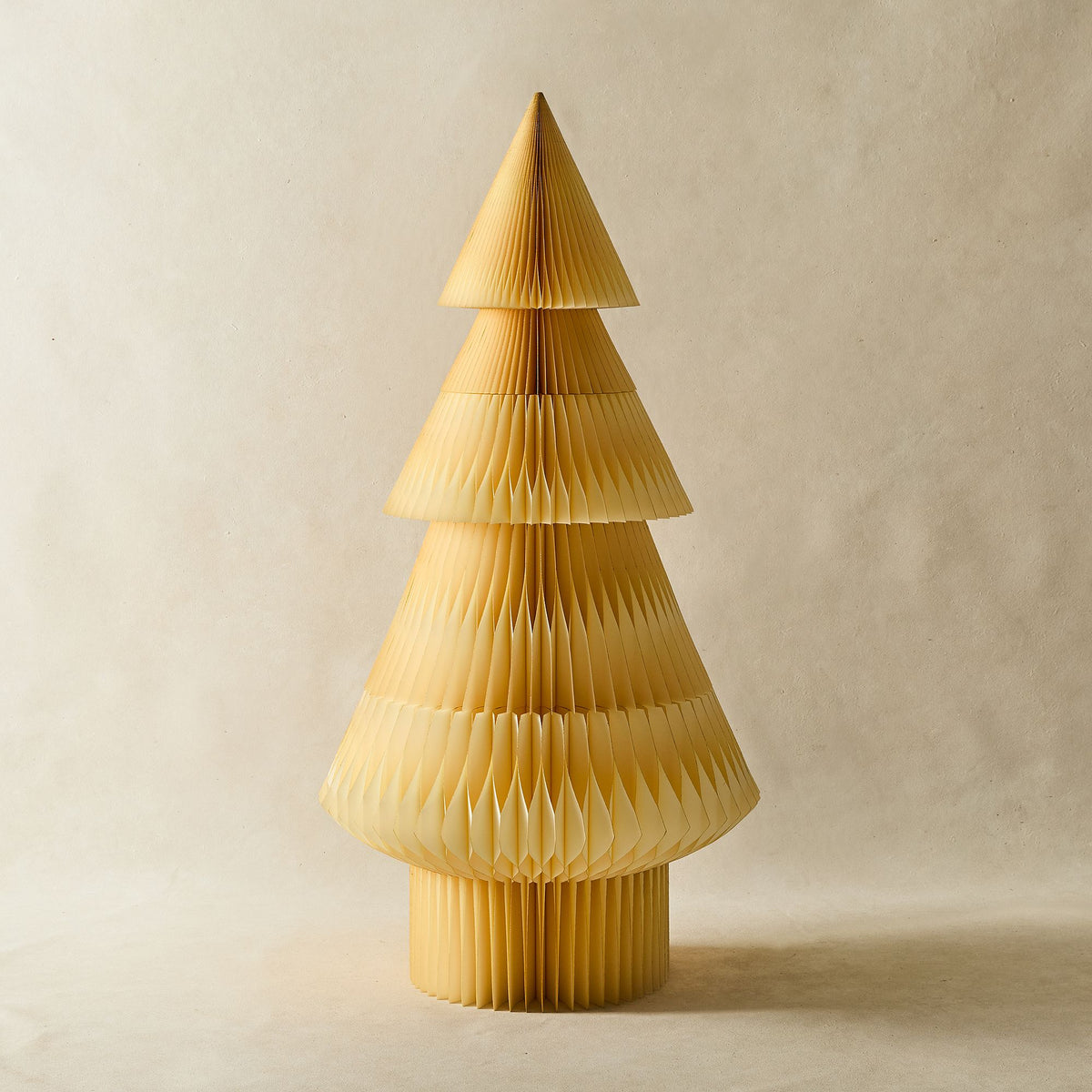 4ft Cream Decorative Paper Floor Tree