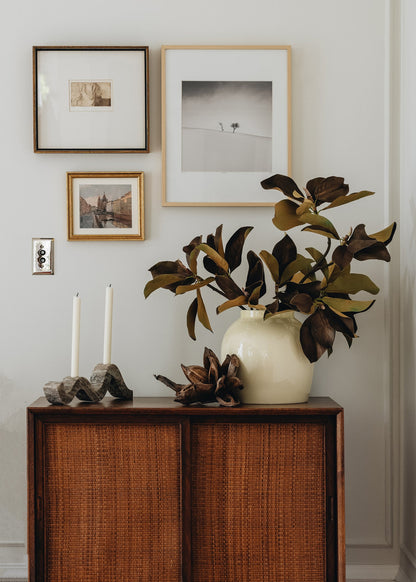 Warm Brown Magnolia Leaf