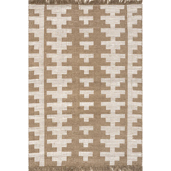 Bohemian Jute Fringe Rug