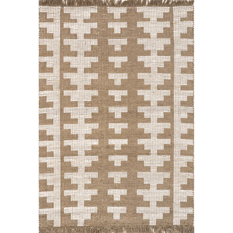 Bohemian Jute Fringe Rug