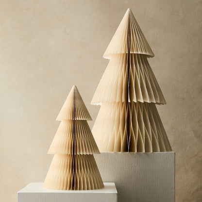 Neutral Decorative Paper Tabletop Tree Collection