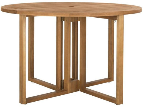 Natural Round Dining Table
