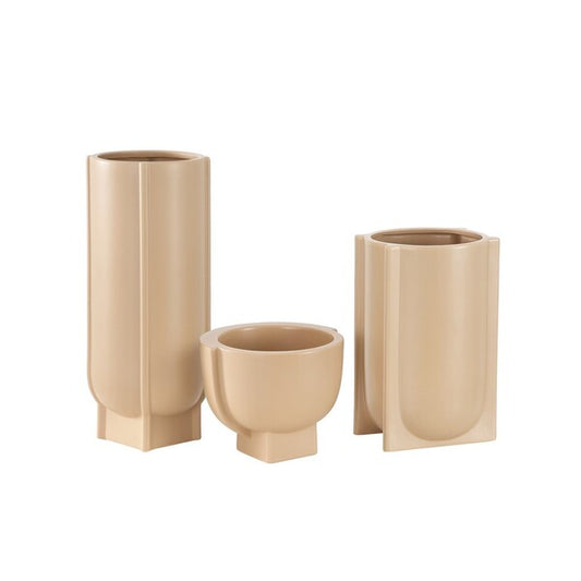Monaco Ceramic Matte Vase Collection