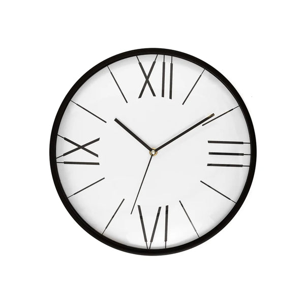 Black & White Wall Clock