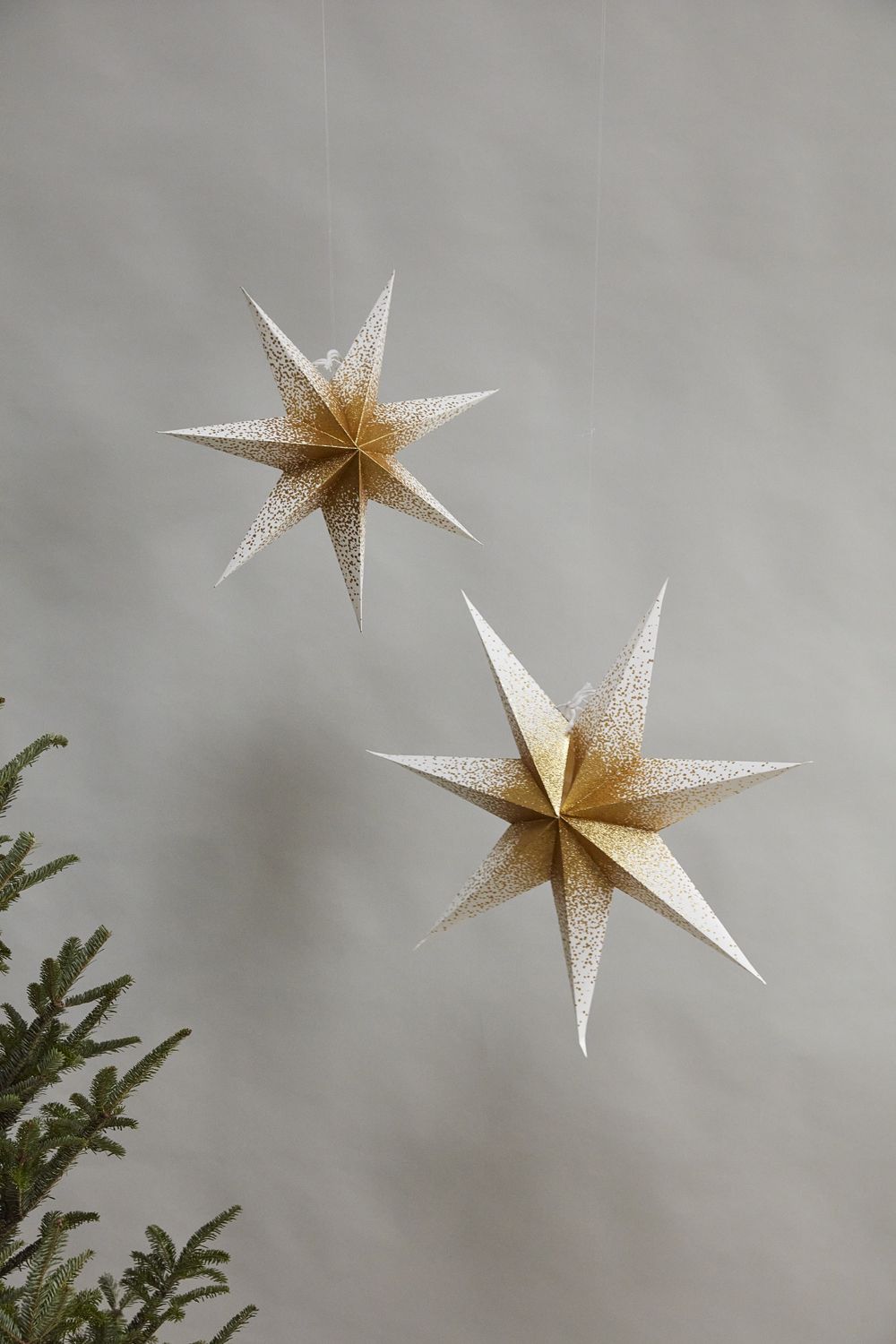 Shimmering Paper Star