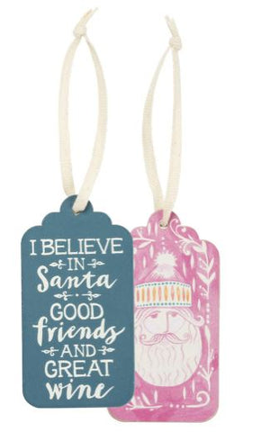 Believe in Santa Bottle Tag