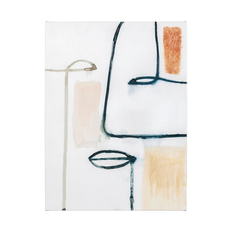 ABSTRACT FACE WALL ART