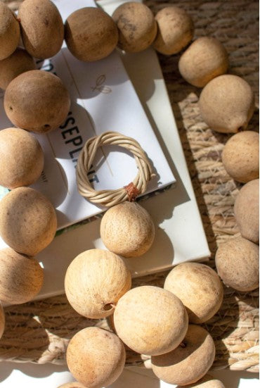Dried Gourd Ball Garland