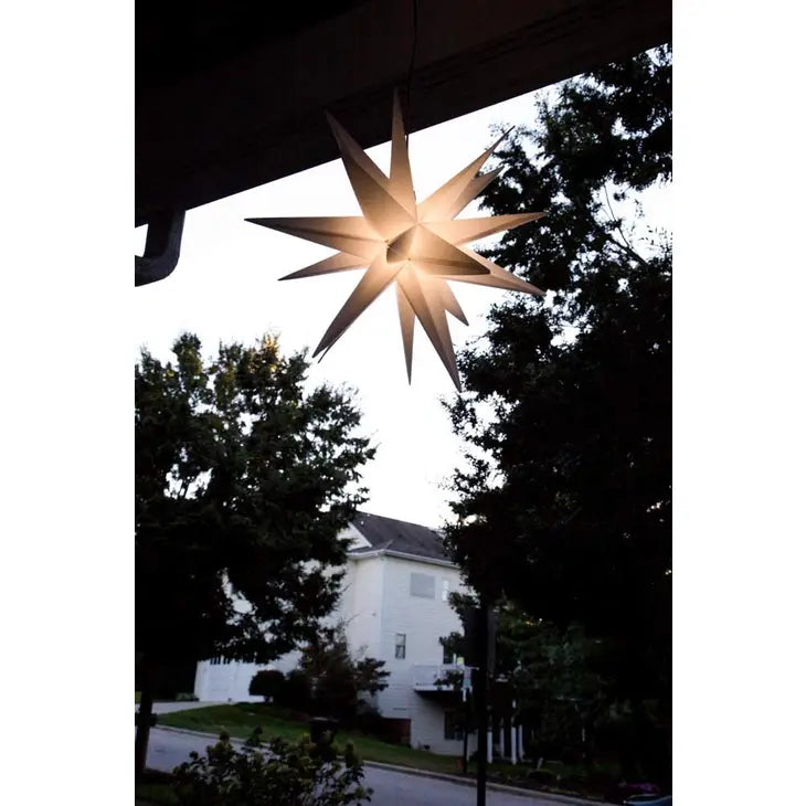 Outdoor Moravian Star