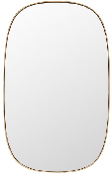 Oval Silhouette Wall Mirror