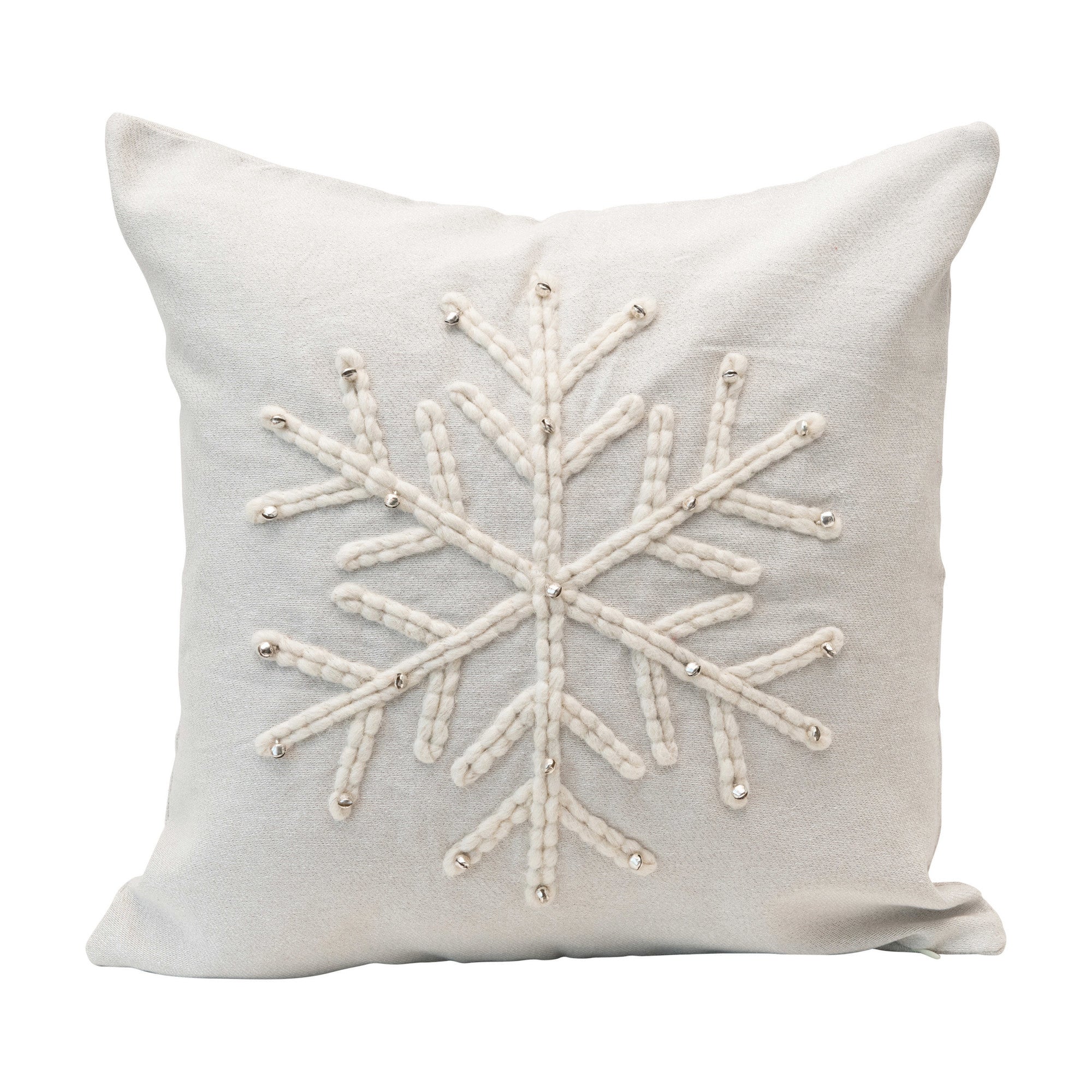 Snowflake Holiday Pillow