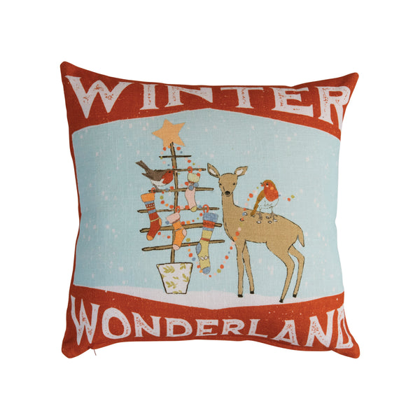 Winter Wonderland Holiday Pillow